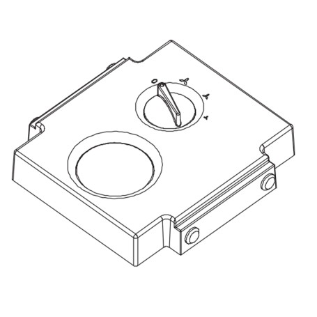 Galletti Commutatore di velocità a bordo CB-FYCB FLAT