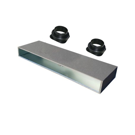 Plenum Tecnosystemi Isolato ingressi post/lat per diffusore lineare 4 feritoie L.1500 PWD300188