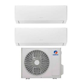 Condizionatore dual split con inverter da 9000+9000 Gree Pular Wifi in A++ con R32 GWHD(14)NK6OO