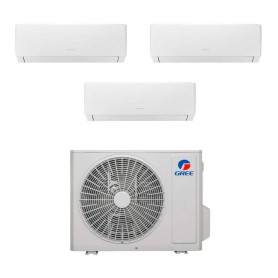 Condizionatore trial split con inverter da 9000+9000+12000 Gree Pular Wifi in A++ con R32 GWHD(21)NK6OO