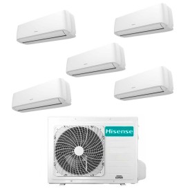 Climatizzatore Inverter Hisense Hi Comfort Wi-fi Penta Split 9000+9000+12000+12000+12000 Btu 5AMW125U4RTA R-32 A++