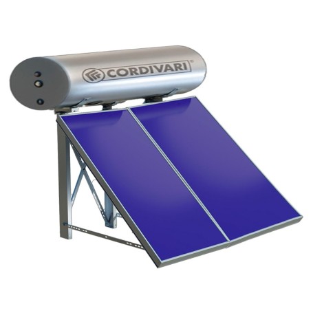 Pannello solare termico cordivari panarea 300 lt a circolazione naturale da 5 mq