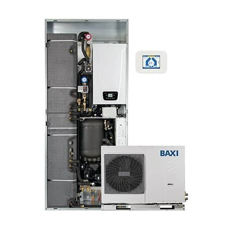 Sistema ibrido Baxi CSI IN 8 M-A Auriga H Wi-Fi pompa di calore e caldaia con Wi-Fi