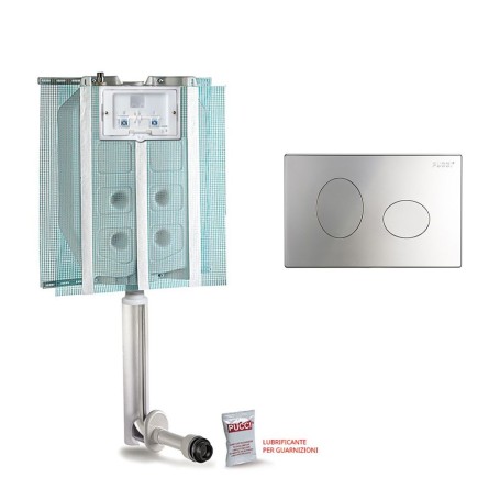 Cassetta di scarico da incasso Pucci ECO 9 l - 4 l