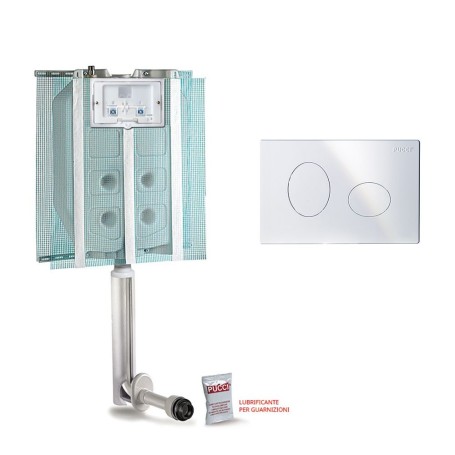 Cassetta di scarico da incasso Pucci ECO 9 l - 4 l