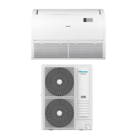 Condizionatore pavimento soffitto 60000 btu Hisense Inverter Trifase in R-32 Serie Turbo AUV175UR4