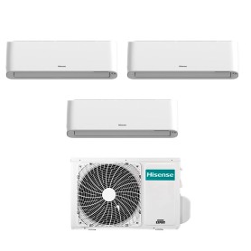 Climatizzatore Energy Pro Plus Hisense trial split 9000+9000+12000 btu inverter con wifi 3AMW72U4RJC in A++