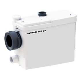 Trituratore da incasso per WC sospeso Sanitrit Sanipack PRO UP SKUP lavabo, bidet o doccia da 400 W