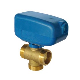 Valvola a sfera motorizzata con attuatore a 3 vie da 1 pollice Mut TMO 25-MMM SPST M1S