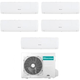 Climatizzatore Inverter Hisense IQ Plus Wi-fi Penta Split 9000+9000+9000+9000+9000 Btu 5AMW125U4RTA R-32 A++