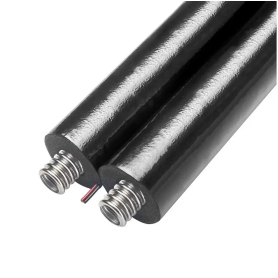 Tubo corrugato in acciaio inox con rivestimento per solare termico con cavo sonda autocartellante Dn 20 rotolo da 15 mt