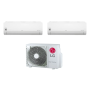 Climatizzatore LG Libero Smart wifi dual split 9000+18000 btu inverter in R32 MU3R21 A+++