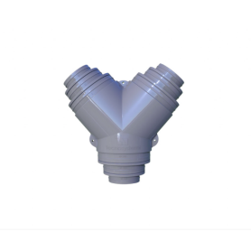 Tecnosystemi Derivazione multipla a “Y“ in polistirene sinterizzato per tubi canalizzati per condizionatore