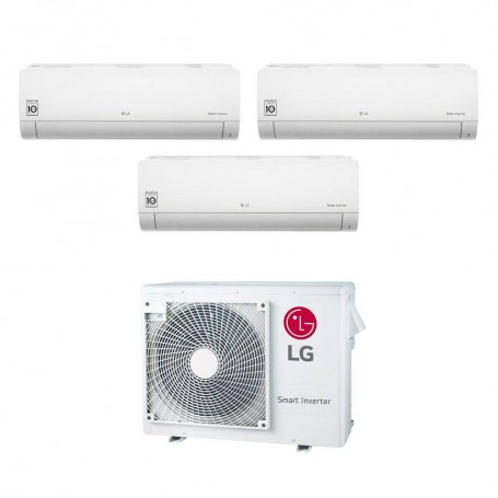 Climatizzatore LG Libero Smart wifi trial split 7000+7000+12000 btu inverter con R32 MU3R21