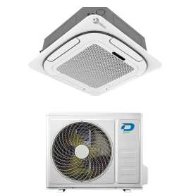 Condizionatore a cassetta 4 vie 18000 Btu Diloc Over A++ inverter R32