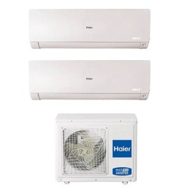 Climatizzatore Dual Split Haier Flexis Plus White Wifi 12000+12000 Btu inverter R32 2U50S2SM1FA-3 A++