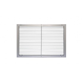 Tecnosystemi Griglia di ripresa in alluminio anodizzato per controsoffitto Impianti Condizionamento