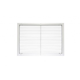 Tecnosystemi Griglia di ripresa in alluminio verniciato bianco per controsoffitto Impianti Condizionamento