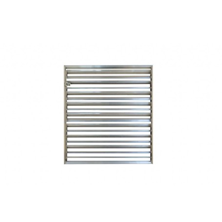 Tecnosystemi Serranda per condizionatore di taratura per diffusore quadrato a 1- 2-3-4 vie