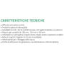 Tecnosystemi canova tondo diffusore in gesso per cartongesso