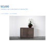 Tecnosystemi Mobiletto coprisplit in plastica pvc SCUDO big