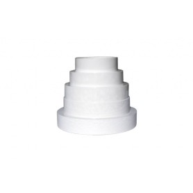 Tecnosystemi riduzione Ø 80 - 100 - 120 - 125 - 150 in PVC per l'aspirazione e la ventilazione in plastica PVC