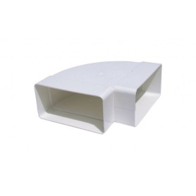 Tecnosystemi curva piana per l'aspirazione e la ventilazione in plastica PVC