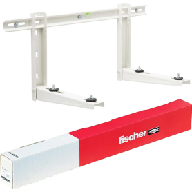 Staffa per condizionatori regolabile con mensola Fischer Klima Klick 420