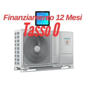 Pompa di calore idronica inverter Hisense HI Therma monoblocco da 7 Kw aria-acqua R32 A+++