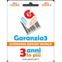 Estensione garanzia 3 anni GR3V 2000 a domicilio
