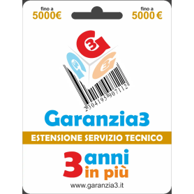 Estensione garanzia 3 anni GR3V 5000 a domicilio