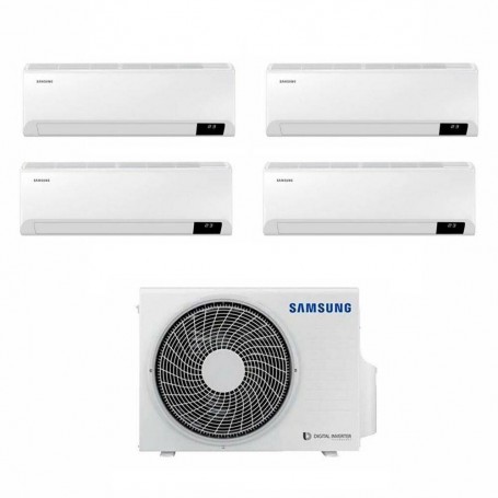Climatizzatore Samsung Cebu Wi-Fi quadri split 7000+7000+7000+7000 btu inverter A++ in R32 AJ080TXJ4KG