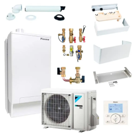 Daikin sistema ibrido Altherma R HYBRID SYSTEM Kit per riscaldamento raffrescamento e produzione di ACS da 8 kW con accessori