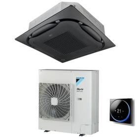 Climatizzatore cassetta Daikin a 4 vie Round Flow Inverter da 36000 btu FCAG100B R32 A+ colore nero