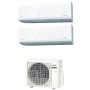 Climatizzatore dual split Fujitsu KN da 9000+9000 btu Wi-fi inverter R32 A++ AOEG18KBCA2