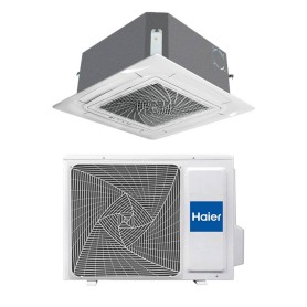 Climatizzatore Haier cassetta 620 a 4 vie white 9000 btu inverter A++ Gas R32 Wifi AB25S2SC2FA(H)
