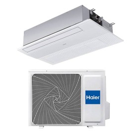 Climatizzatore Haier cassetta a 1 via white 12000 btu inverter A++ Gas R32 Wifi AB35S2SA1FA(H)