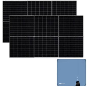 Impianto Kit fotovoltaico Solplanet con Inverter da 6 kw e 15 Pannelli fotovoltaici Ja Solar