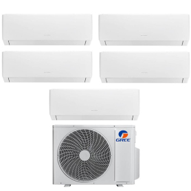 Condizionatore penta split con inverter da 9000+9000+9000+9000+9000 Gree Pular Wifi in A++ con R32 GWHD(42)NK6OO