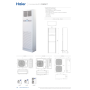 Condizionatore a Colonna Inverter Haier Cabinet 36000 Btu A++ monofase R-32