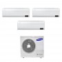 Climatizzatore Samsung WindFree Avant wifi trial split 7000+9000+9000 btu inverter A+++ in R32 AJ052TXJ3KG