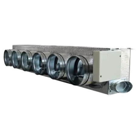 Kit Plenum Airzone Easyzone 6 zone con serrande motorizzate wifi, centralina e interfaccia