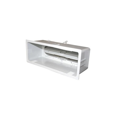 Plenum in plastica ABS bianca anticondensa Tecnosystemi