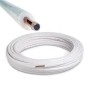 Tubo rame rivestito condizionamento rotolo da 10 mt 3/8 isolato spessore 1mm