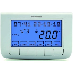 Cronotermostato elettronico settimanale Fantini Cosmi Intellicomfort CH140GSM2