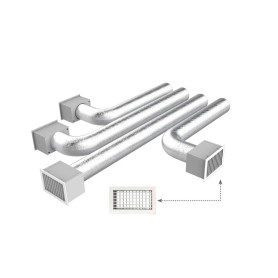 KIT RAPID di completamento per PROAIR PACK 4 zone con attacchi Ø 150 Tecnosystemi