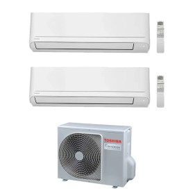 Climatizzatore Toshiba Seiya Smart Wifi dual split 10000+13000 10+13 Btu RAS-2M14G3AVG-E inverter R32 A+++