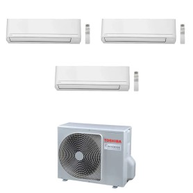 Climatizzatore Toshiba Seiya Smart Wifi trial split 13000+13000+13000 10+13+13 Btu RAS-3M26G3AVG-E inverter R32 A+++