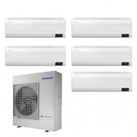 Climatizzatore Samsung WindFree Avant wifi penta split 7000+7000+7000+7000+9000 btu inverter A++ in R32 AJ100TXJ5KG
