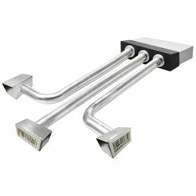 Kit Completo Plenum Coibentato a 3 Zone Per Condizionatore Canalizzato